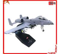 Nuovo 1/100 Bilancia US A-10 A10 Thunderbolt II Warthog Hog Attack Aereo Da Caccia Pressofuso In Metallo Modello di Aereo Per Bambini Ragazzo regalo