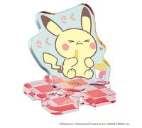 NUOVO 1 PZ di PokePiece Mini Acrilico Stand Collection-Tema cena (scatola...