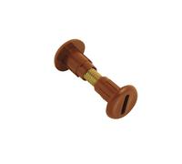 Nuovo 10 X Marrone Interscrew Per Piani di Lavoro E Mobili 40mm X 52mm -