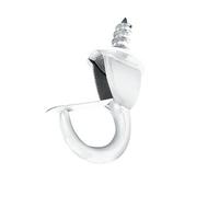 Nuovo 10 X Sicurezza Coppa Ganci Bianco 32mm - Onestopdiy - HD