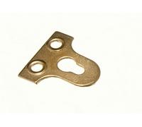 Nuovo 10 X Vetro/Specchio/Quadro Appeso Piastra Staffa a Incastro 19mm Eb -