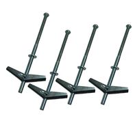 Nuovo 100 X a Levetta Cavo Cavità Muro Fissaggio Molla Gravity 50 X 4 X 90mm -