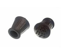 Nuovo 100 X Bastone da Passeggio Tappo/Estremità Puntali Resistente 16mm (1.6cm
