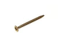Nuovo 100 X Chip Board Vite Fissaggi Yzp Giallo Acciaio Zincato 3.5 X 40 - Onest