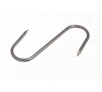 Nuovo 100 X da Macellaio a Punta GANCIO S 7.6cm 75mm Acciaio BZP - Onestopdiy -