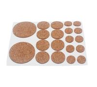 Nuovo 100 X Foglio Di Sughero Cuscinetti Protettivi Assortiti Taglie (20 per