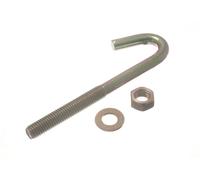 Nuovo 100 X Gancio Bullone Fissaggi M8 X 100mm Zy Zincato Ruggine Resistente -