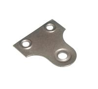 Nuovo 100 X Vetro/Specchio Quadro Appeso Piastra Staffa CP Non Asolato 32mm -