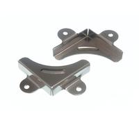 Nuovo 12 X Specchio Cornice Angoli Cromato - Onestopdiy - HD