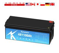 Nuovo 12V 24V 36V 48V 100Ah 120Ah 135Ah 200Ah LiFePO4 Batteria a ciclo profondo Built-in Smart Bluetooth BMS Ricaricabile per camper/camper