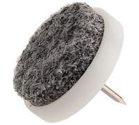 Nuovo 16 X Mobili Pavimento Protezione Scorrevole Pastiglie Knock IN Bianco 28mm