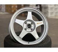 Nuovo 16x7J AOW SPOON Flow Formed (4 ruote) 4x100 HONDA CIVIC TOYOTA MAZDA SI...