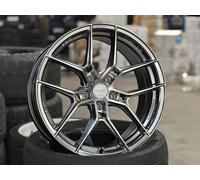 Nuovo 18x8,5 LENSO Venom V3N (4 ruote) 5x114,3 adatto HONDA CIVIC TOYOTA...