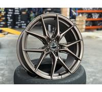 Nuovo 18x8,5 RAXER VOX50 (4 ruote) 5x112 adatto a Mercedes BMW VW Audi Bronzo