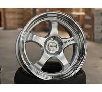 NUOVO 18x8.5J AOW Meister S1R 5x112 (4 ruote) adatto a VW Golf Jetta Audi A4 ...