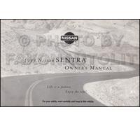 Nuovo 1999 Nissan Sentra Proprietari Manuale Originale Utente Guida Libro Se Xe
