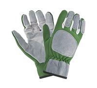 Nuovo 2 pz. Guanti da giardino in pelle traspirante antiscivolo veloci facili scavare e pianta for piantagione di strumenti(Army Green)