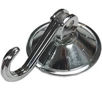 Nuovo 2 X Effetto Cromato Coppa Ventosa Ganci Tipo a Leva Scatto Blocco 37mm -