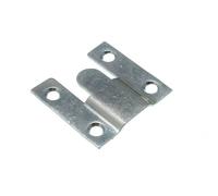 Nuovo 20 Incasso Supporti Standard 35 X 35mm Fessura Nickel Placcato -
