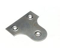 Nuovo 20 X Vetro/Specchio/Quadro Appeso Piastra Staffa CP Non Asolato 50mm -