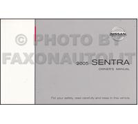 Nuovo 2005 Nissan Sentra Proprietari Manuale Originale OEM Utente Guida Libro