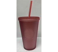 Nuovo 2022 Starbucks Limonata Rosa Gelatina Morbido Borchiato 473ml Tumbler W