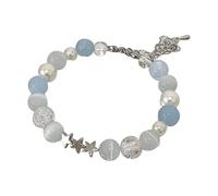 Nuovo 2024 Bracciale Per Le Signore Cinese Giada Perline Braccialetto Per Sua Moglie Nonno Madre Padre Orologio Da Indossare Quotidiano Che Ti Dice L'Ora, Misura unica, Resina, Nessuna pietra preziosa