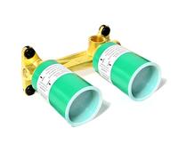 Nuovo 2025 Corpo di base da incasso per rubinetti monocomando per lavabo a parete - compatibile con hansGrohe 13622180 | Ottone | Ricambio per installazione nascosta