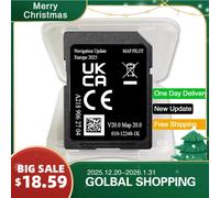 Nuovo 2025 V20 Mappa Sat Nav Scheda SD per Mercedes A/B/C/E-class CLA/CLS/GLS Auto Garmin A2189062704