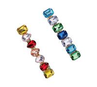 Nuovo 2026 2 Pz/lotto Moda Cristallo Fermagli di Capelli Colore Oro Per Le Donne Accessori Lei Forcine Dei Monili Del Partito Copricapo Regalo Perfetto Per Il Regalo Per Le Occasioni Speciali