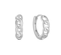 Nuovo 2026 Catena Forma Qualità 925 Sterling Silver Piercing Orecchini A Cerchio Per Le Donne Fibbie Dell'orecchio Dei Monili di Nozze Regalo di Moda Accessori Alla Moda Creativo