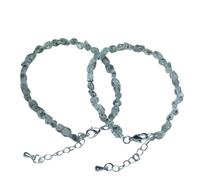 NUOVO 2026 Natural Herkimer Diamante Bracciale Metal Chain Crystal Stone Fashion Gift per le donne Decorazione di lusso con voi accessori Trendy Creative Best