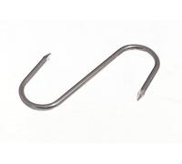 Nuovo 24 X da Macellaio a Punta GANCIO S 7.6cm 75mm Acciaio BZP - Onestopdiy -