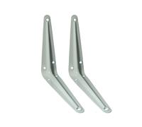 Nuovo 24 X Mensola Supporto Staffe Bianco Londra Motivo 15.2X12.7cm 150 X 125mm