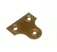 Nuovo 24 X Vetro/Specchio Quadro Appeso Piastra Staffa senza Fenditura 32mm Eb -