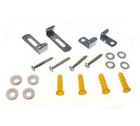 Nuovo 3 X Specchio Clip Set Da 4 Regolabile con Fissaggi - Onestopdiy - HD