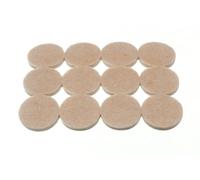 Nuovo 3 X Strisce Di 12 Adesivo Rotondo Feltro Pad 25mm Diametro X 4mm -