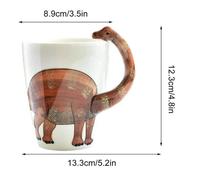 Nuovo 3D Dinosauro 400ml Tazza / Coppa - Collettivo Articoli/Novità / Tè Caffè