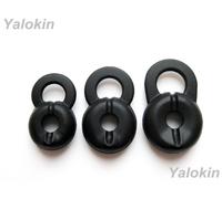 Nuovo 3pcs S/M/L Nero Adattatore Copriauricolari Buds Gel per Motorola H691
