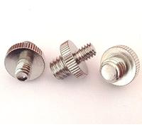 Nuovo 3x Lega di Alluminio 2cm Lunghezza Fotocamera Filettata Treppiede Viti Connect-ion Adattatore 1/4 A 3/8 Stand-ard Monopiede Flash Light Mount-ing Convertitore Fotografia Accessori Parti