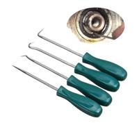 Nuovo 4 Pz 135mm Auto Auto Veicolo Paraolio Cacciaviti Set O-Ring Guarnizione Guarnizione Estrattore Rimozione Pick Ganci Strumenti di Riparazione per auto