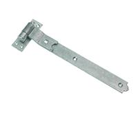 Nuovo 4 X Gomito Gancio E; Fascia Capanno Porta Cardini Zincato 600mm X 50mm X