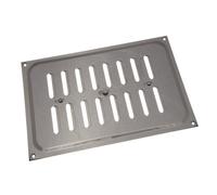 Nuovo 4 X Griglie Di Ventilazione Hit And Miss In Cromo Lucido 9 X 6 Pollici - O