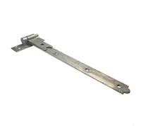 Nuovo 4 X Piatto Gancio E; Fascia Capanno Porta Cardini Zincato 300mm X 38mm X