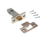 Nuovo 40 X Gancio Tubolare Mortasa Chiavistello 63mm 6.3cm Np Placcato Nichel -