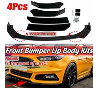 Nuovo 4pc Universale Auto Paraurti Anteriore Splitter Lip Diffusore Guard Per Honda Civic Per Accord 9TH 10TH Per BMW F30 F80 M3 F82 M4