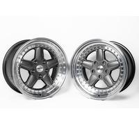 Nuovo 4X17 inches 5X120 HART Wheels HR82 Grigio Ruote Per : BMW E39 E38 E60 E46