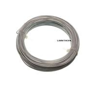 Nuovo 5 Rotoli Di Zincato Filo Acciaio 1.6 MM X 1/2 KG Circa 30 Metri - Onestop
