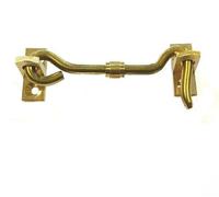 Nuovo 5 X Cabina Ganci E Occhi Ottone Massiccio Porta Supporto 75mm 7.6cm -