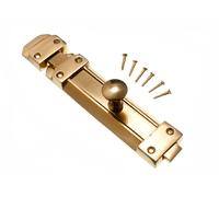 Nuovo 5 X Solid Brass Tower Door Sliding Latch Bolts 200Mm 8 Inch - Onest